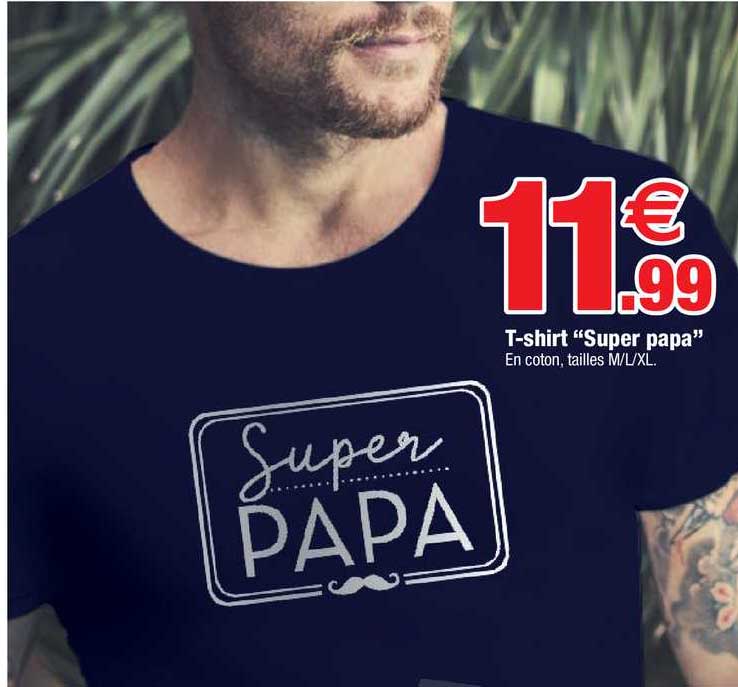 t-shirt super papa