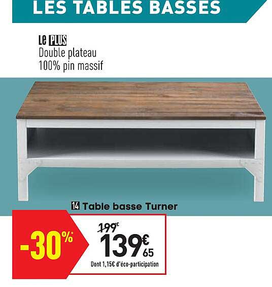 table basse turner