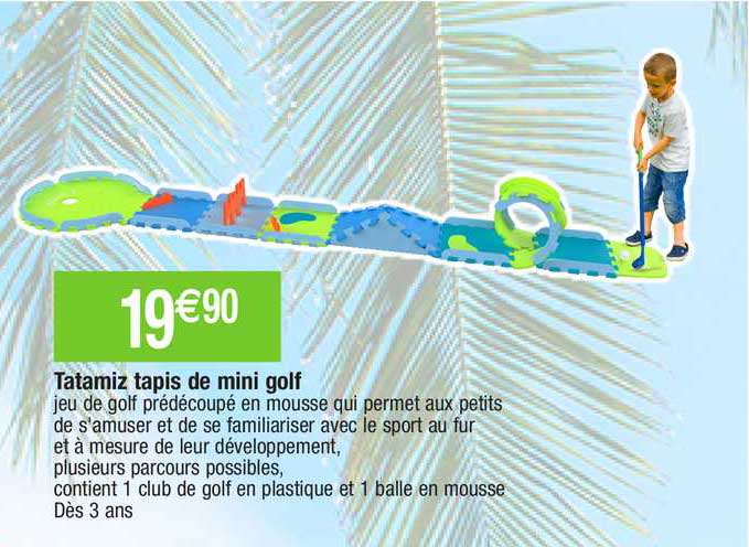 tatamiz tapis de mini golf