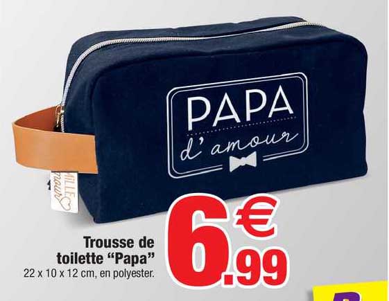 trousse de toilette papa