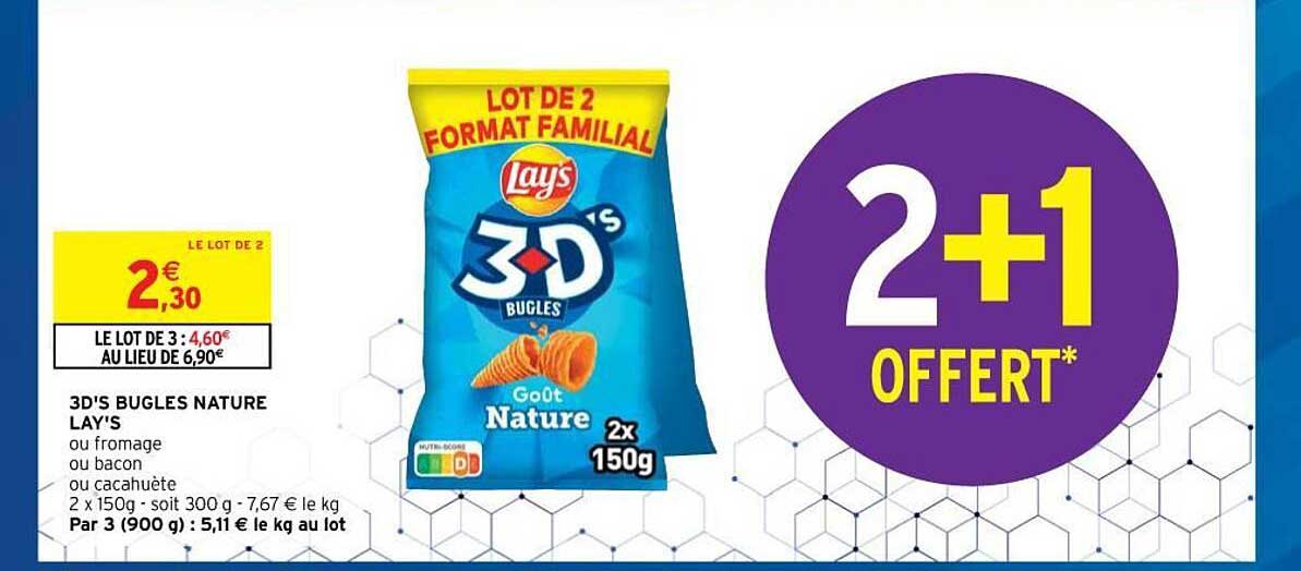 3d's Bugles Nature Lay's