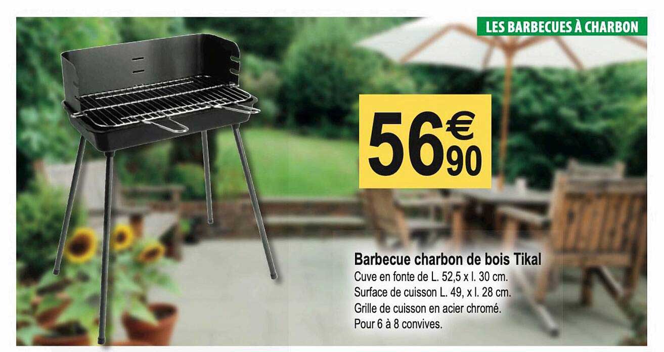 Barbecue Charbon De Bois Tikal