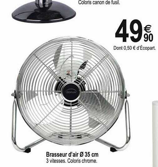 brasseur d'air ø 35 cm