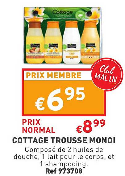 Cottage Trousse Monoï