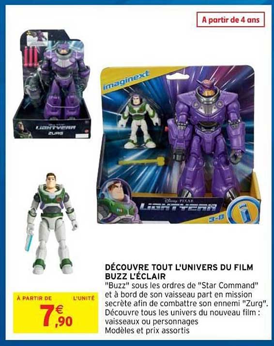 découvre tout l'univers du film buzz l'éclair