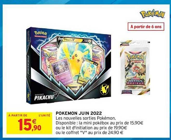 Pokémon juin 2022