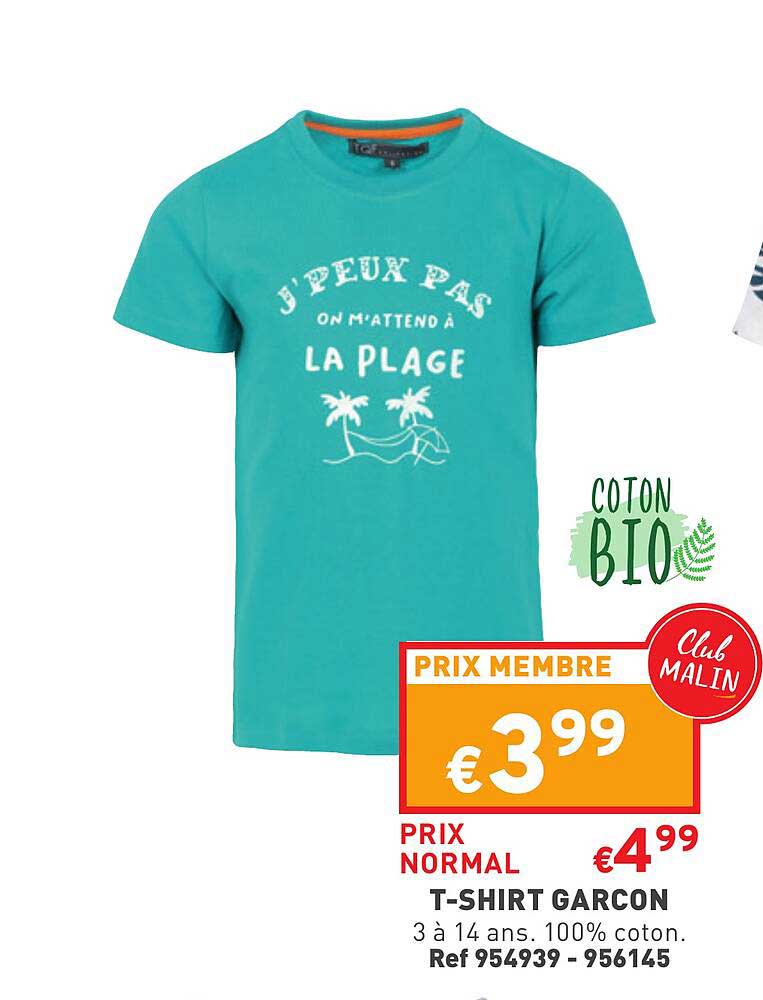 t-shirt garçon