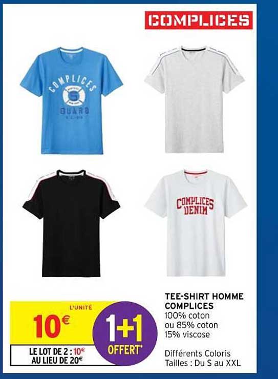 tee-shirt homme complices