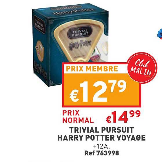 trivial pursuit harry potter voyage