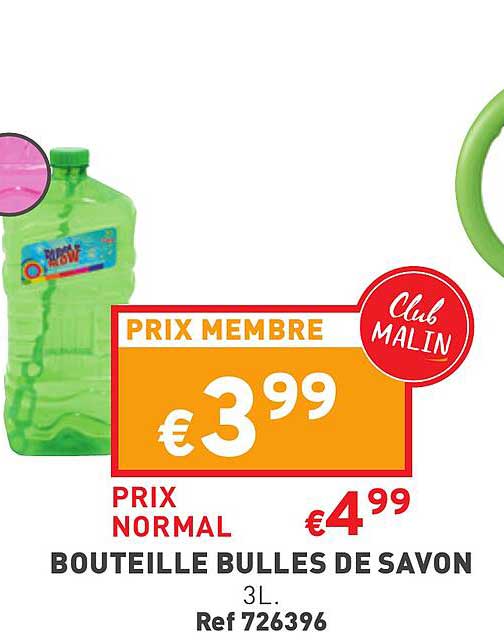Bouteille Bulles De Savon
