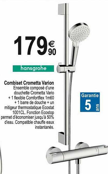 Combiset Crometta Varion Hansgrohe