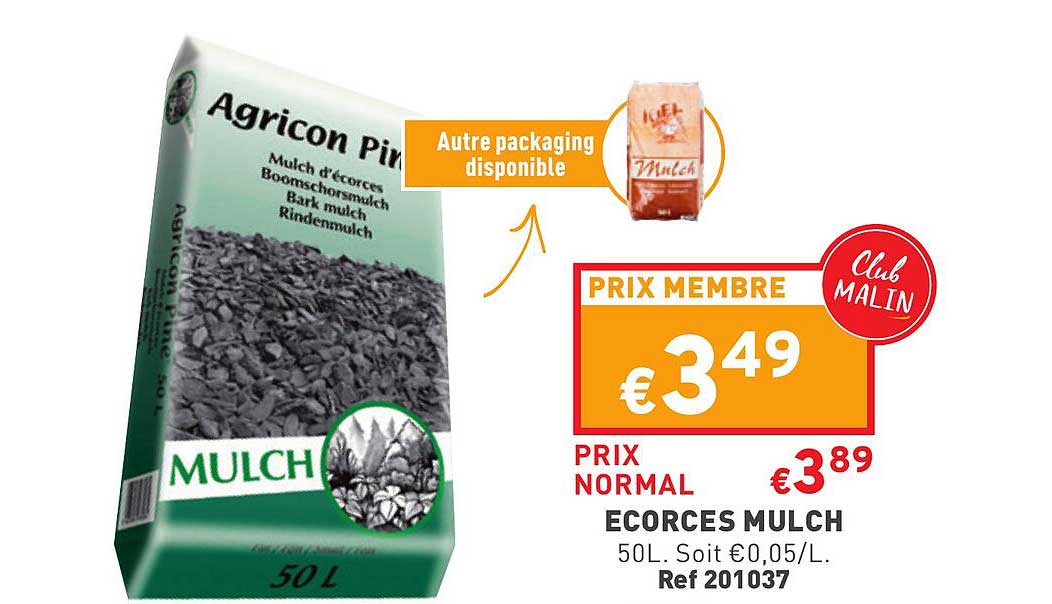 écorces Mulch