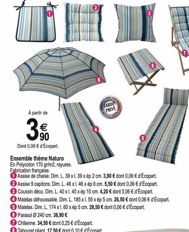 ensemble thème naturo