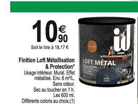 finition loft métallisation & protection