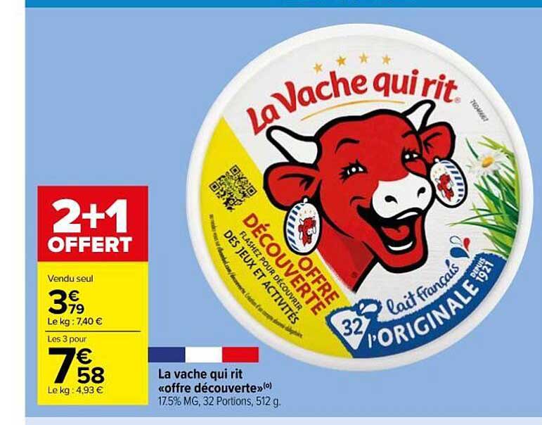 la vache qui rit «offre découverte»