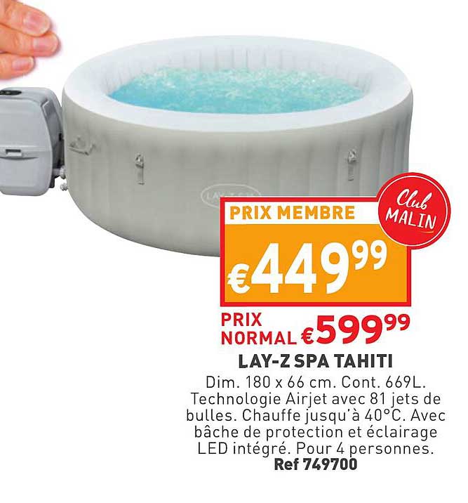 lay-z spa tahiti