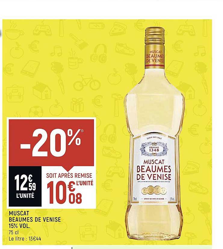 muscat beaumes de venise 15% vol.