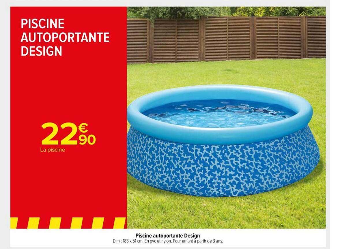 Piscine Autoportante Design