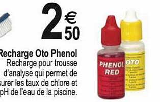 recharge oto phenol