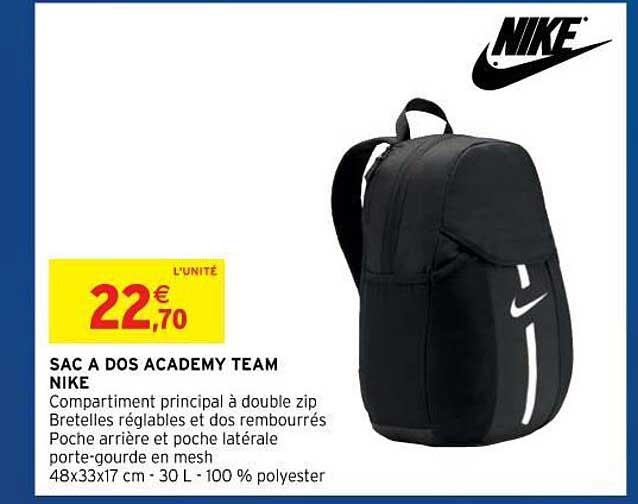 Sac à Dos Academy Team Nike
