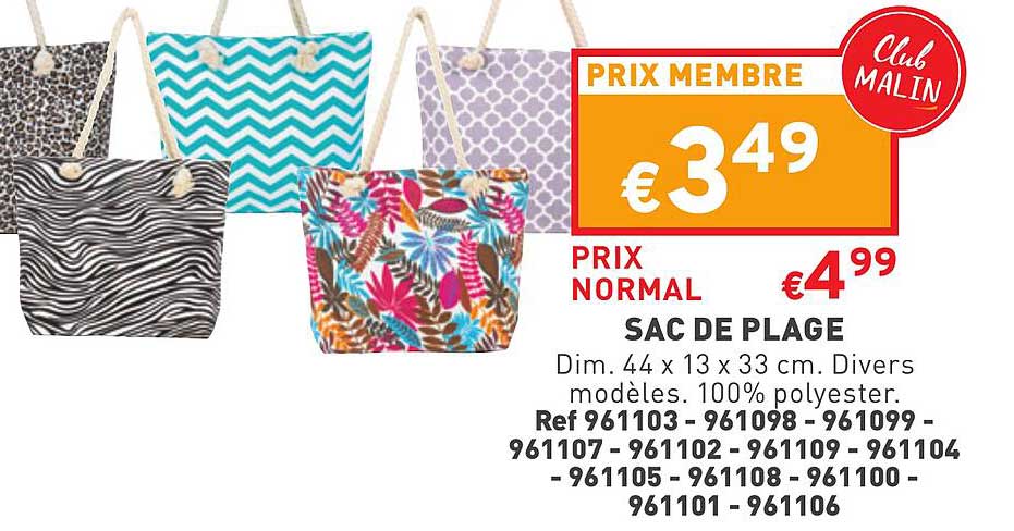 Sac De Plage