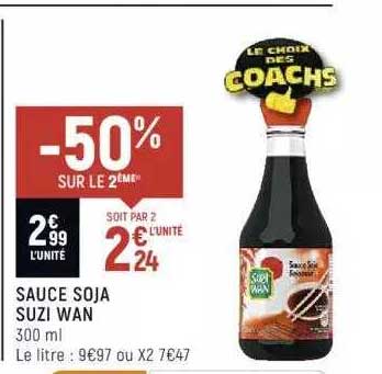 sauce soja suzi wan
