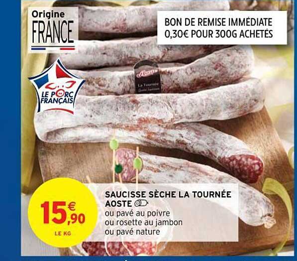 saucisse sèche la tournée aoste