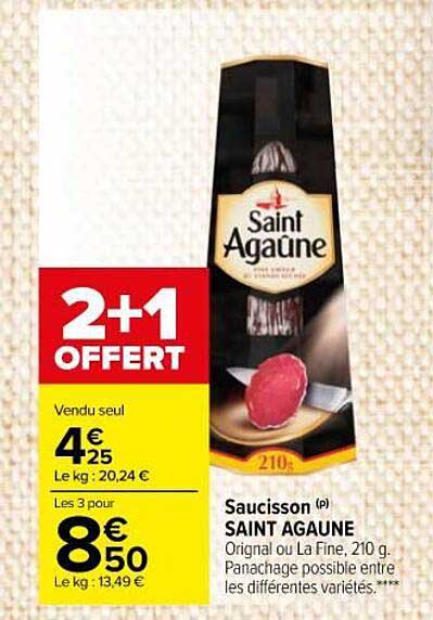 Saucisson Saint Agaûne