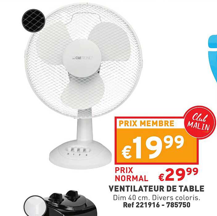 Ventilateur De Table