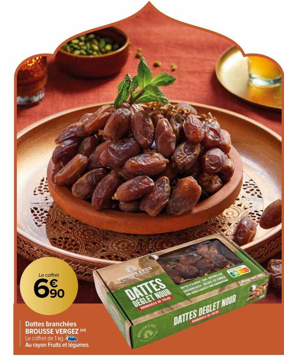 dattes branchées brousse vergez