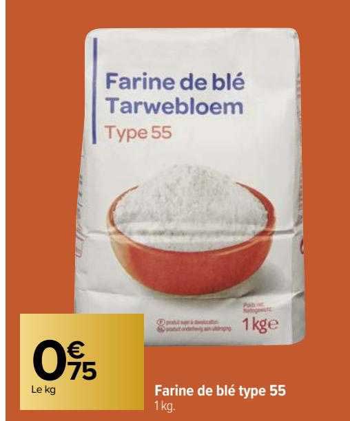 farine de blé type 55