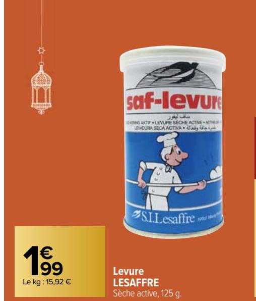 levure lesaffre