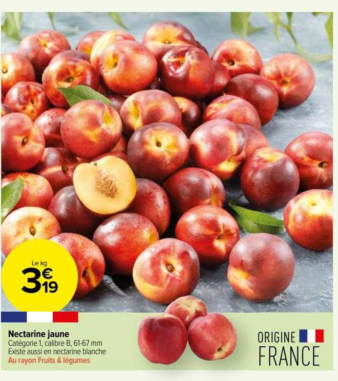 Nectarine Jaune