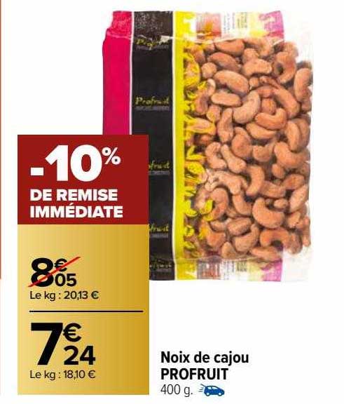Noix De Cajou Profruit