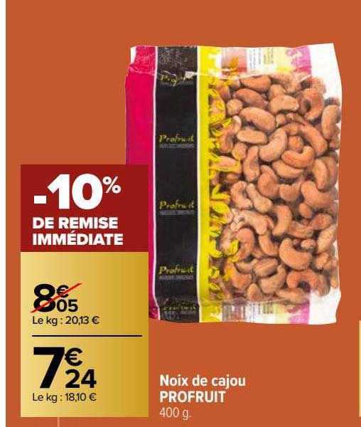 Noix De Cajou Profruit