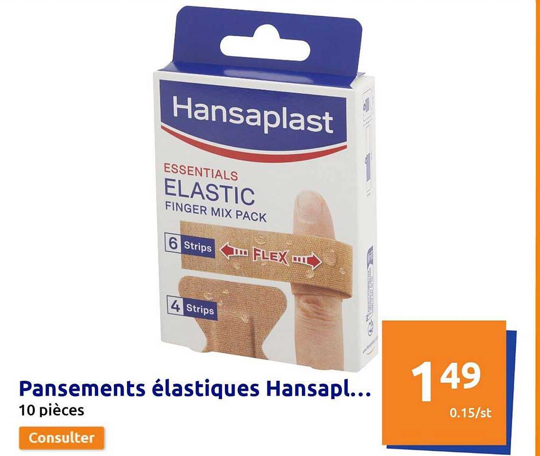 Pansements élastiques Hansaplast