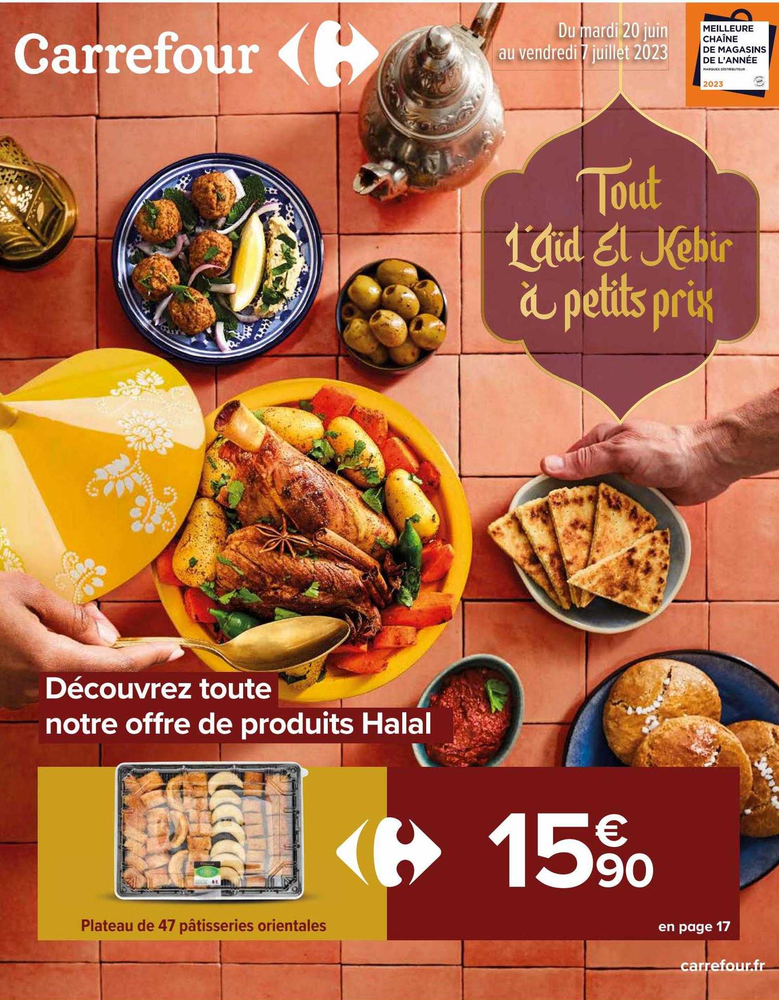 Plateau De 47 Pâtisseries Orientales Carrefour