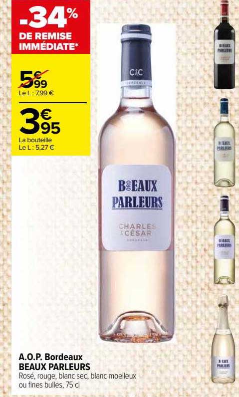 a.o.p. bordeaux beaux parleurs