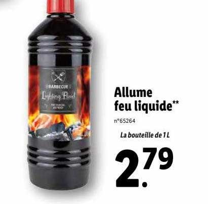 allume feu liquide