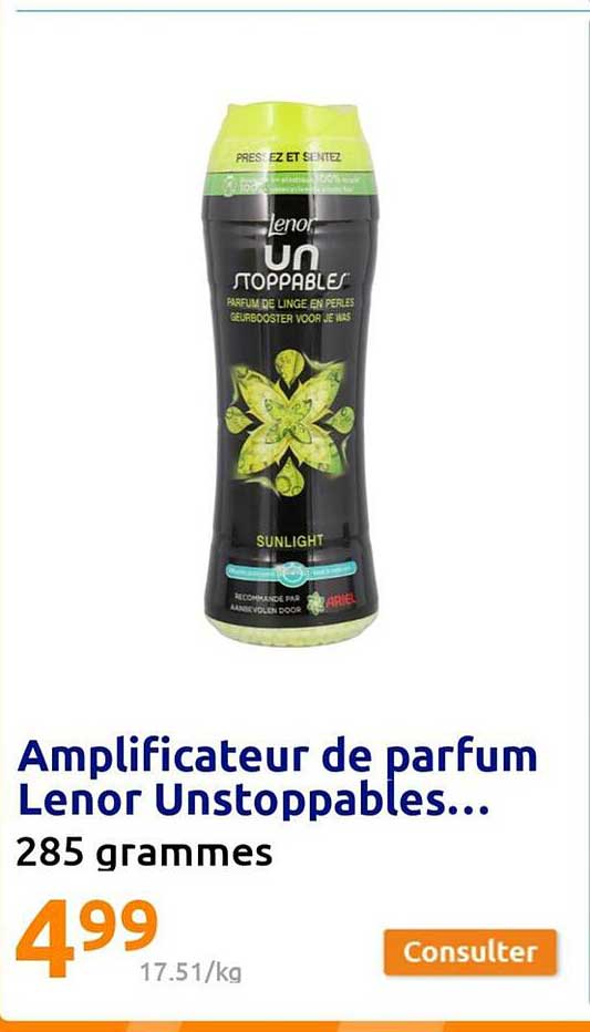 amplificateur de parfum lenor unstoppables