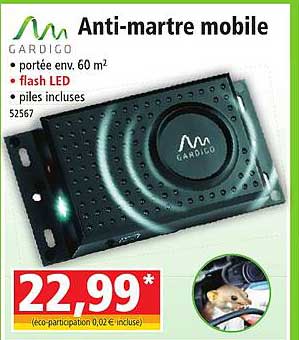 anti-martre mobile cardigo