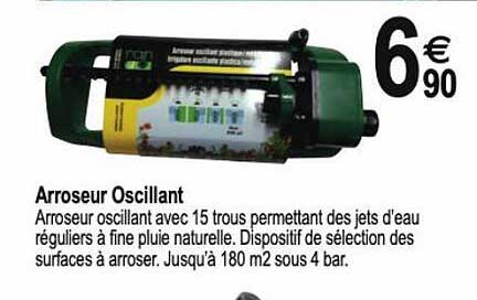 Arroseur Oscillant