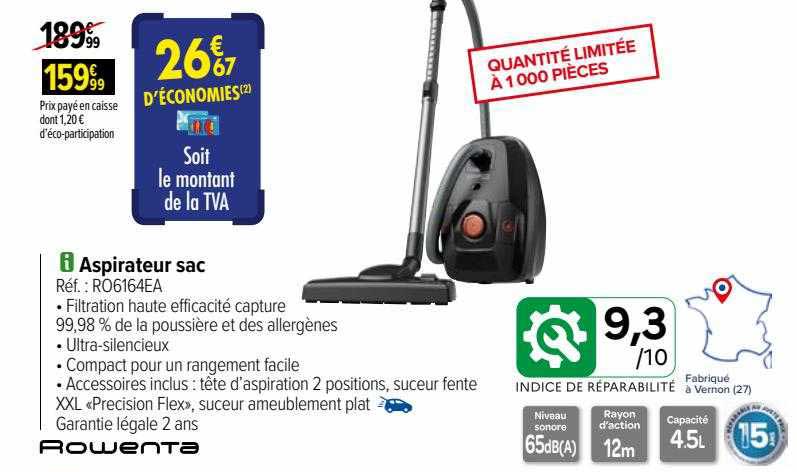Aspirateur Sac Rowenta