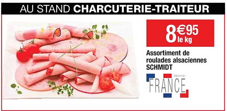 assortiment de roulades alsaciennes schmidt