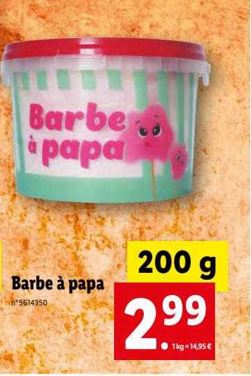 barbe à papa
