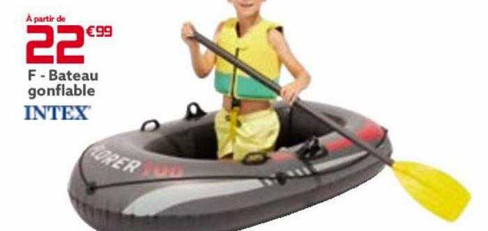 bateau gonflable intex