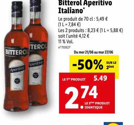 Bitterol Aperitivo Italiano