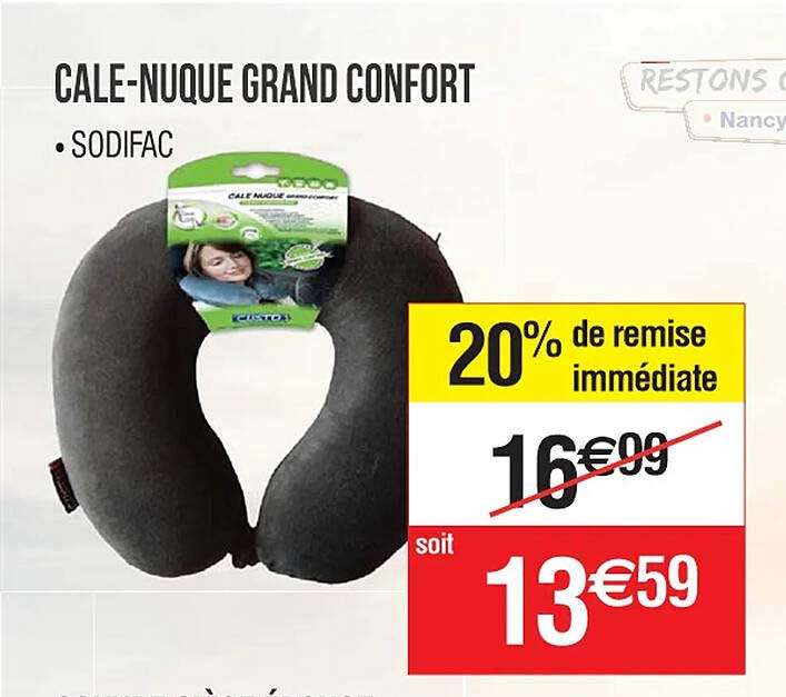 cale-nuque grand confort