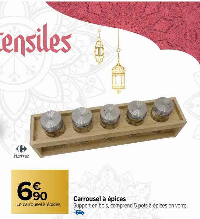 Carrousel à épices Carrefour Home