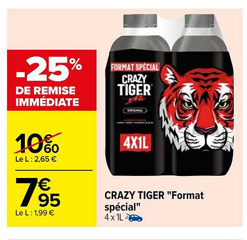 crazy tiger "format spécial"